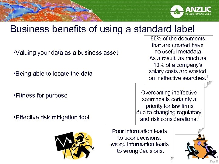 Business benefits of using a standard label • Valuing your data as a business