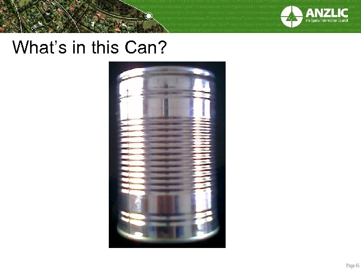 What’s in this Can? 