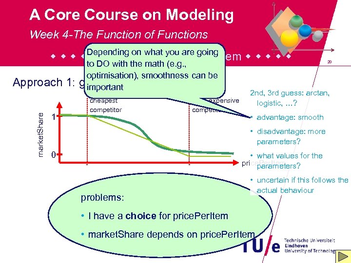 A Core Course on Modeling Week 4 -The Function of Functions Depending on what