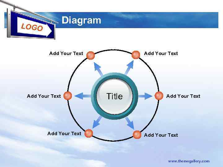 Diagram LOGO Add Your Text Title Add Your Text www. themegallery. com 