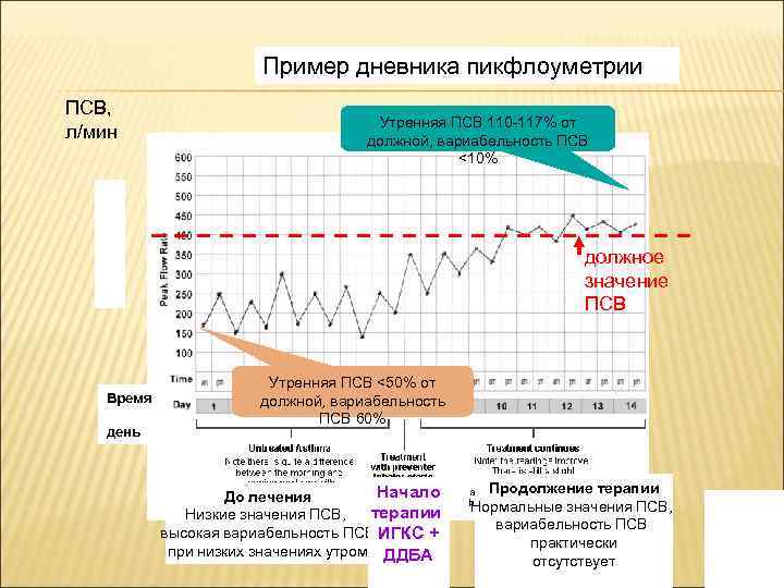 Дневник самоконтроля при бронхиальной астме образец