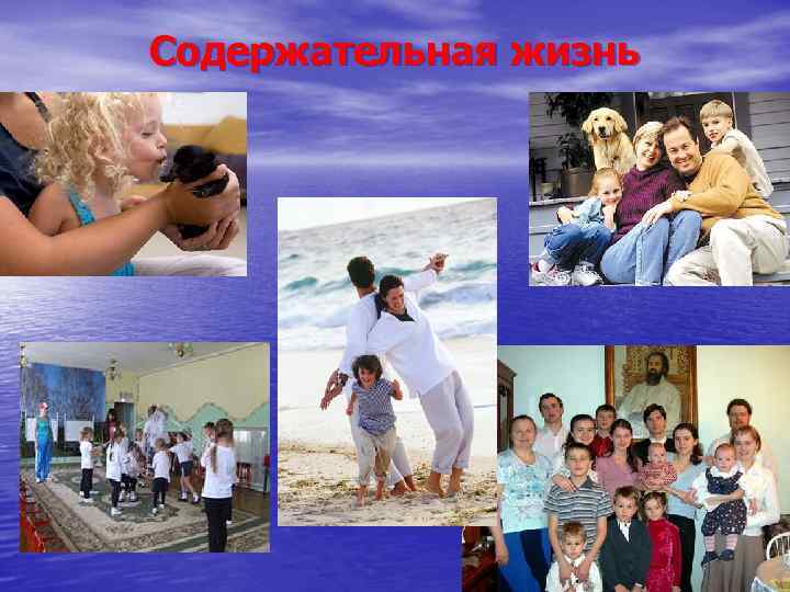 Содержательная жизнь 