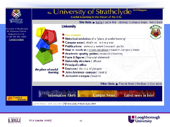 IFLA Satellite 14/8/02 10 