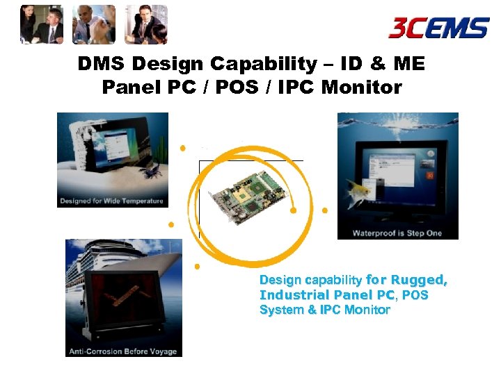 DMS Design Capability – ID & ME Panel PC / POS / IPC Monitor
