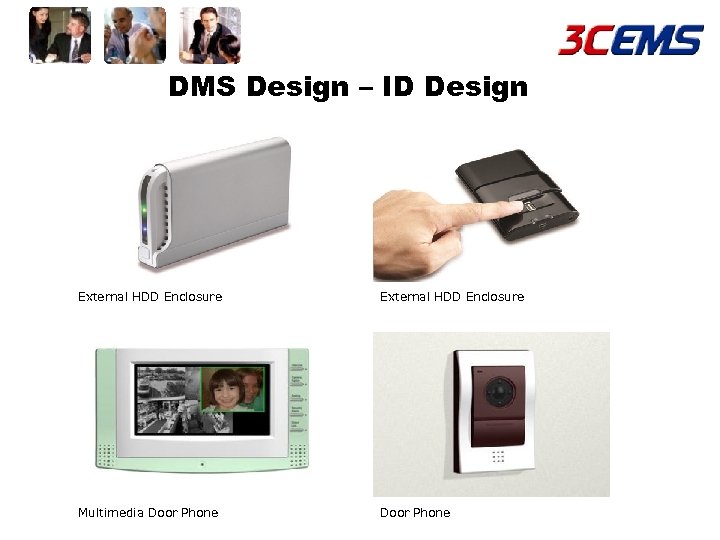 DMS Design – ID Design External HDD Enclosure Multimedia Door Phone 