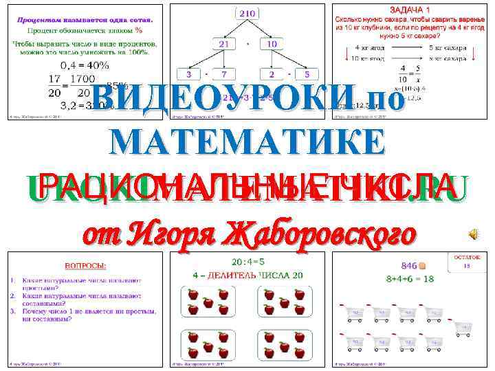 Презентация видеоурок. Уроки математики ру. Сайт с матерным названием по видеоурокам математики.