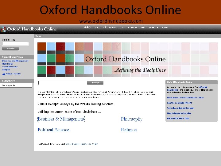 0 Oxford Handbooks Online www. oxfordhandbooks. com 