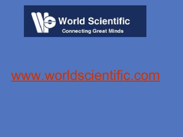 www. worldscientific. com 