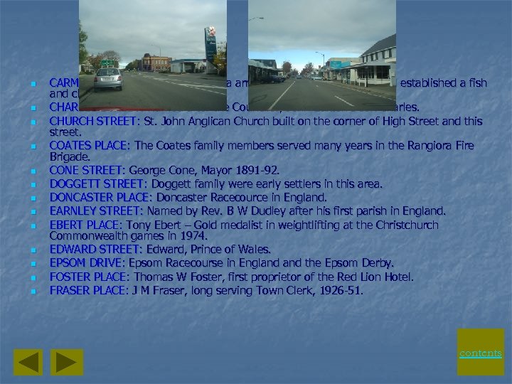 n n n n CARMANA GARDENS: Noel Carmana arrived in Rangiora in 1938, and