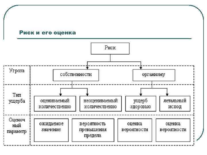 Риск и его оценка 