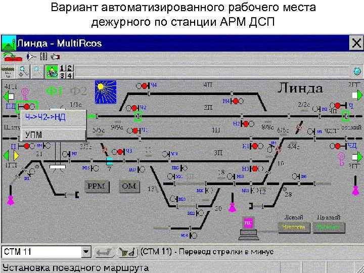 Рабочее место дежурного по полку