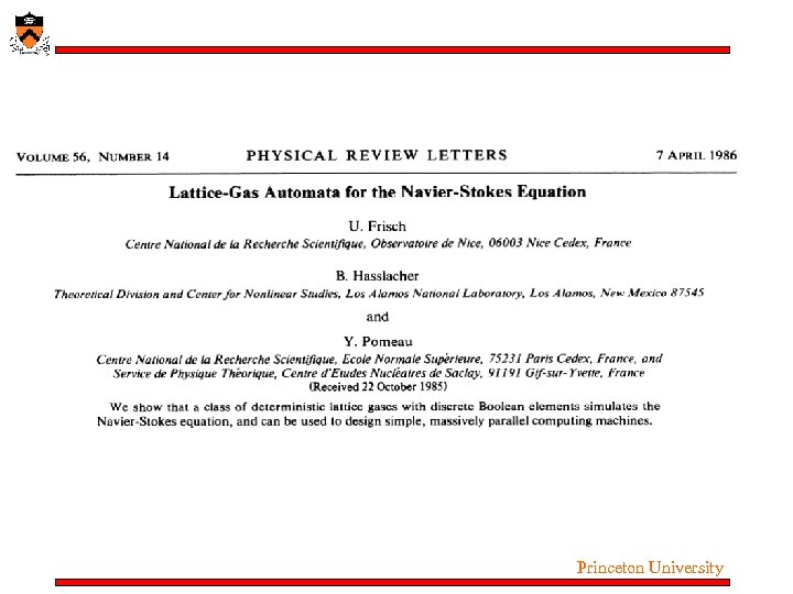 Princeton University 