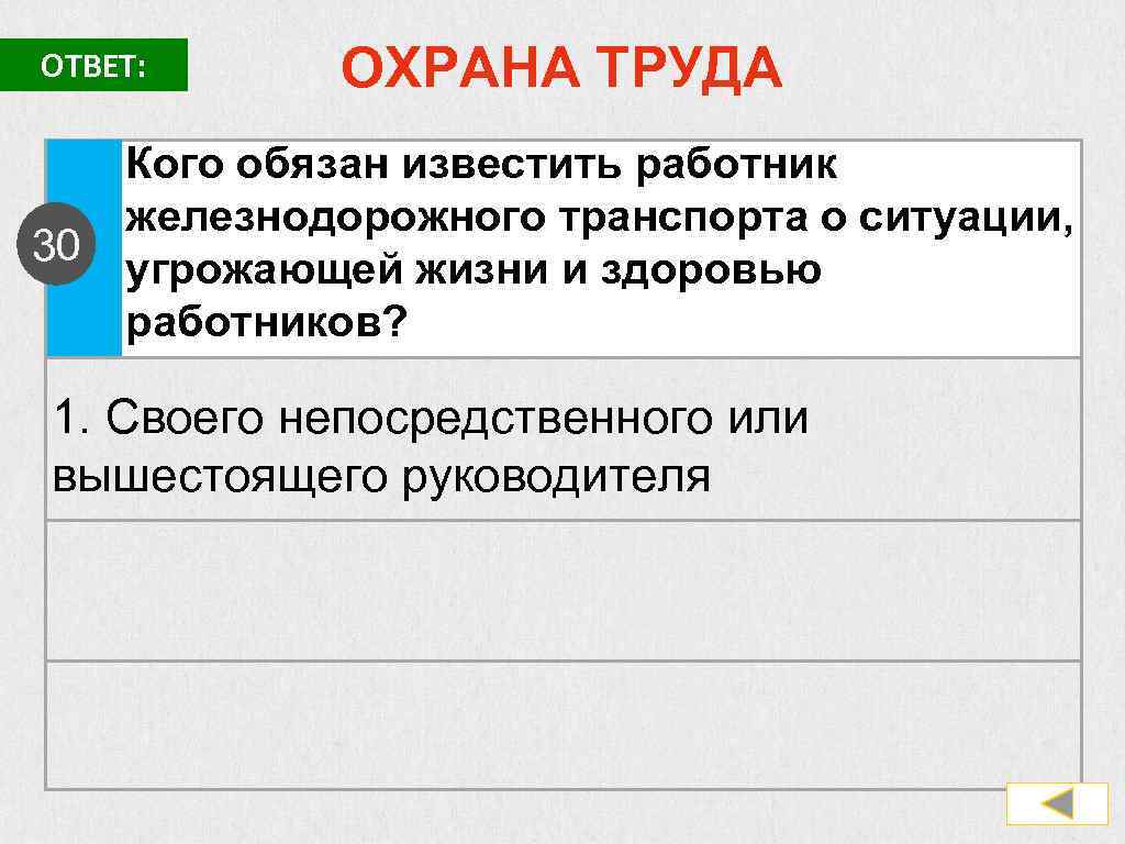 О чем работник должен извещать своего руководителя. О чем работник обязан немедленно известить своего руководителя ответ. О чем работник обязан немедленно известить своего руководителя. Известить.