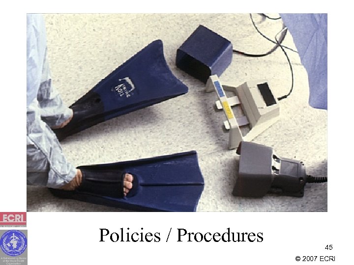 Policies / Procedures 45 © 2007 ECRI 
