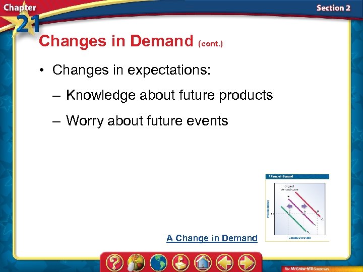 Changes in Demand (cont. ) • Changes in expectations: – Knowledge about future products