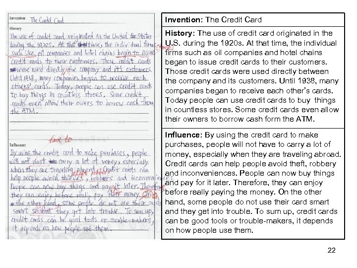Invention: The Credit Card History: The use of credit card originated in the U.