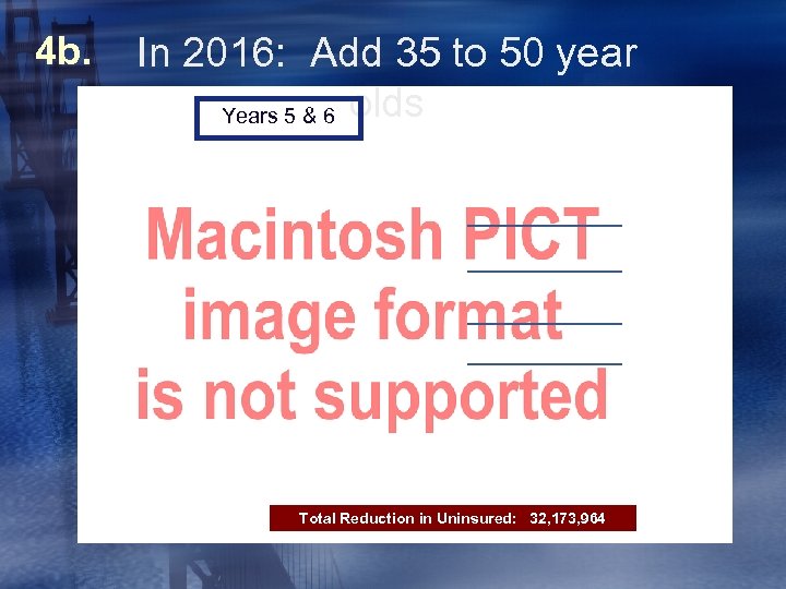 4 b. In 2016: Add 35 to 50 year 2017 to 52018 olds Years