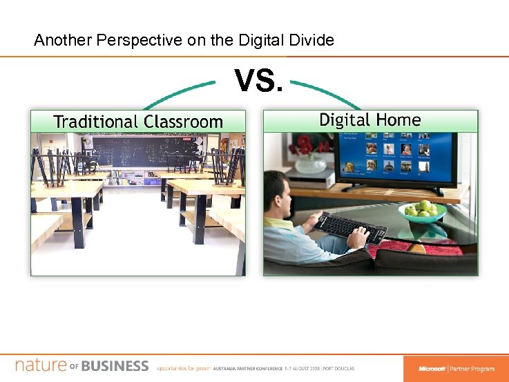 Another Perspective on the Digital Divide VS. 