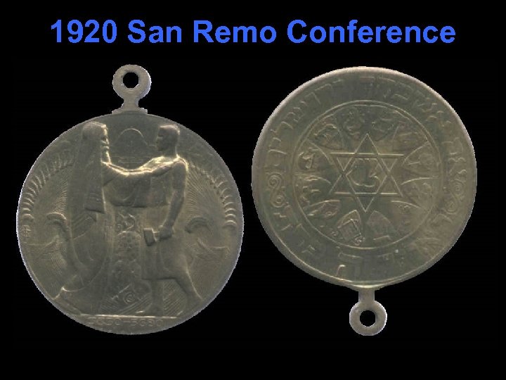 1920 San Remo Conference 