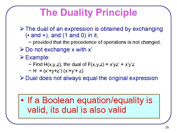 ﺟﺒﺮ ﺑﻮﻝ Boolean Algebra ﺟﺒﺮ