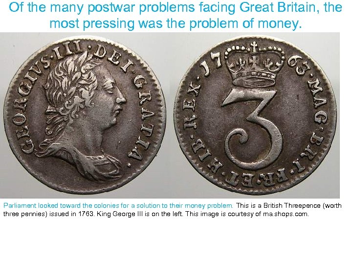 Of the many postwar problems facing Great Britain, the most pressing was the problem