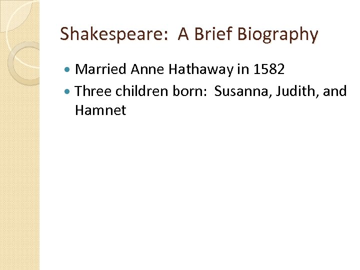 susanna shakespeare biography