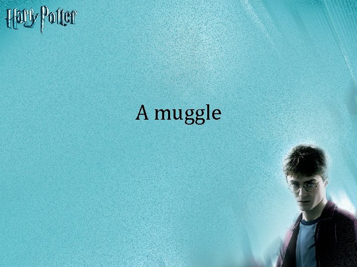 A muggle 