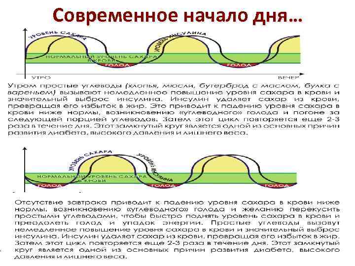 Современное начало дня… 
