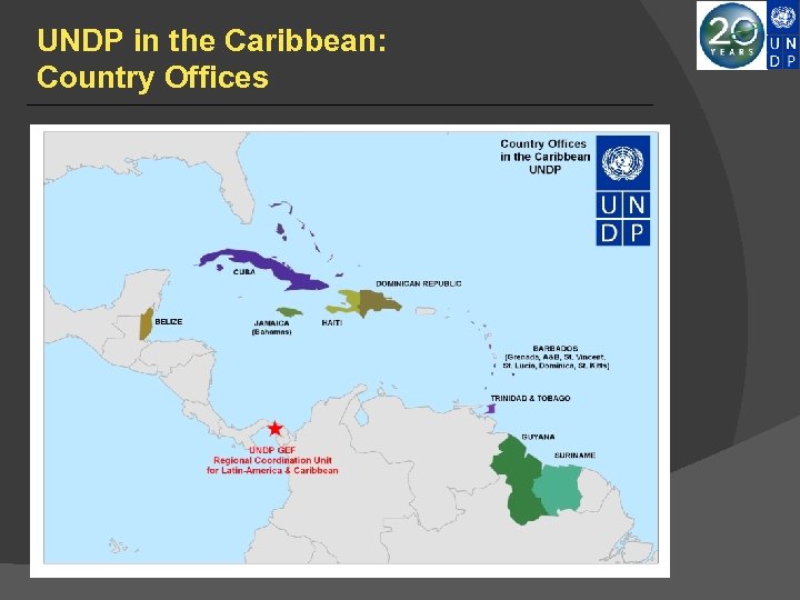 UNDP in the Caribbean: Country Offices 