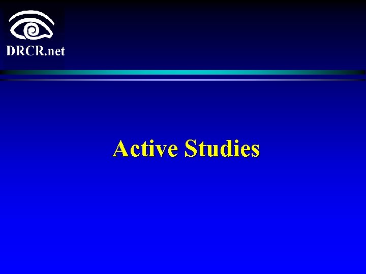 Active Studies 