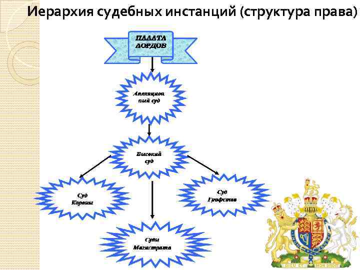 Иерархия судебных инстанций (структура права) 