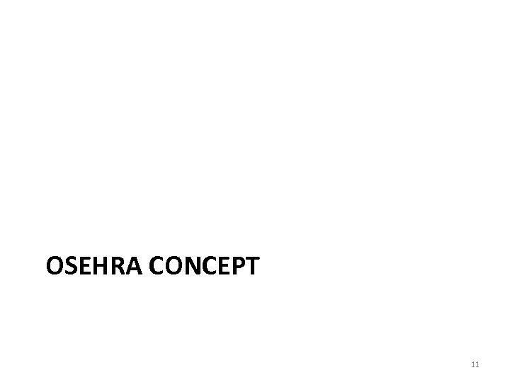 OSEHRA CONCEPT 11 