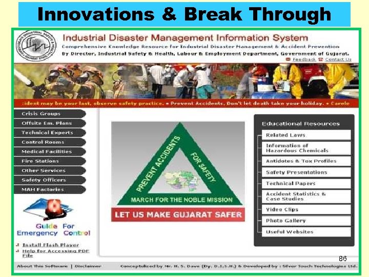 Innovations & Break Through 86 