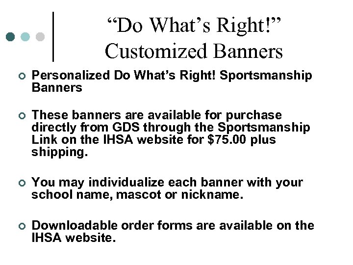 “Do What’s Right!” Customized Banners ¢ Personalized Do What’s Right! Sportsmanship Banners ¢ These