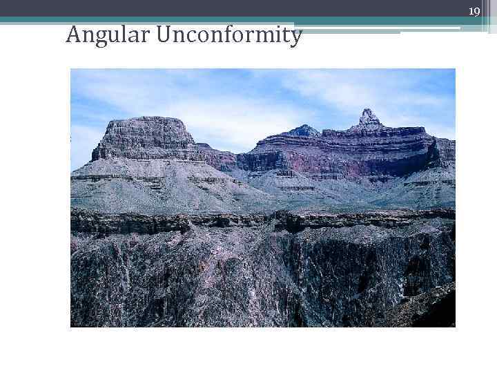 19 Angular Unconformity 