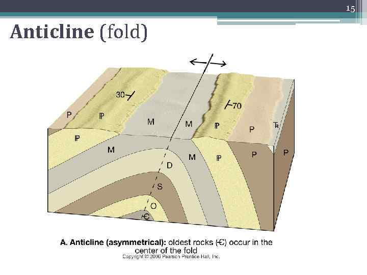 15 Anticline (fold) 
