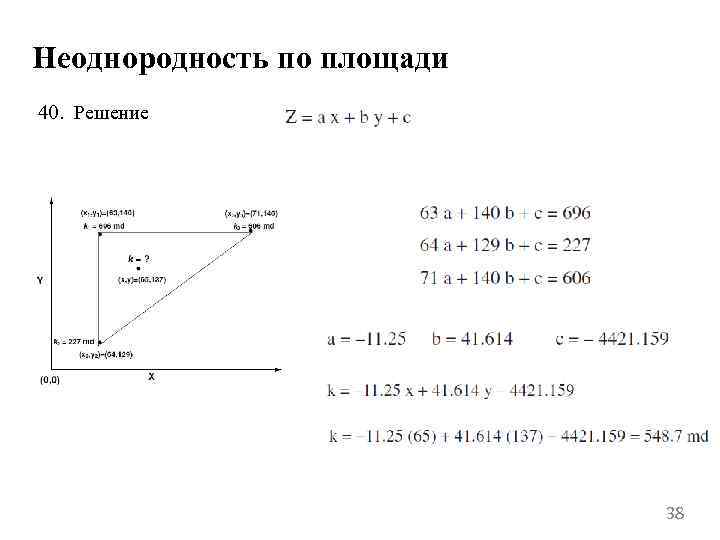 Неоднородность по площади 40. Решение 38 