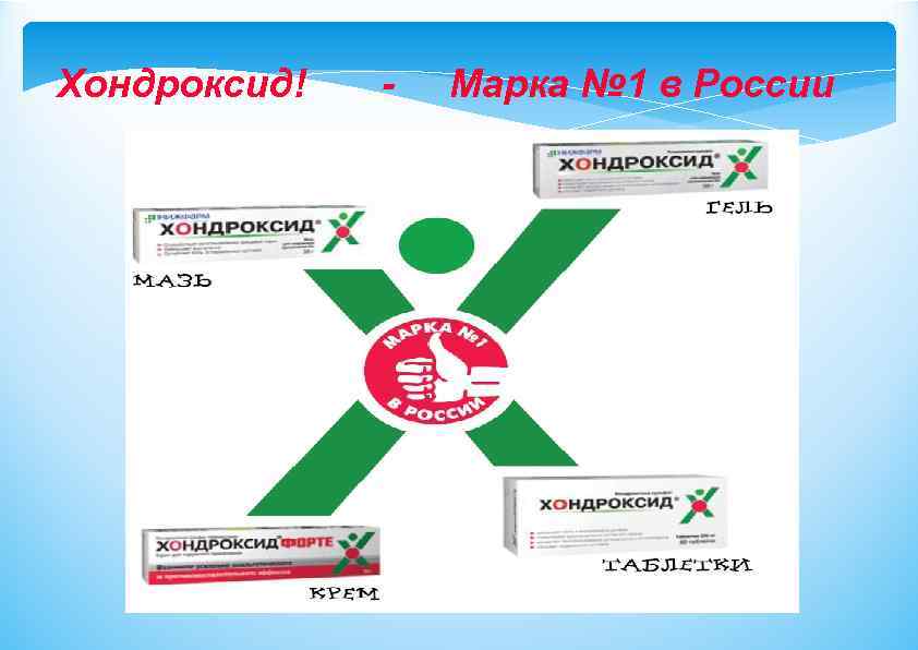Хондроксид! - Марка № 1 в России 