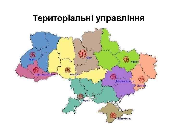 Територіальні управління 