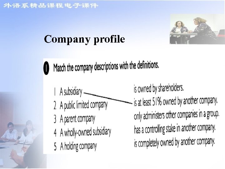 Company profile 