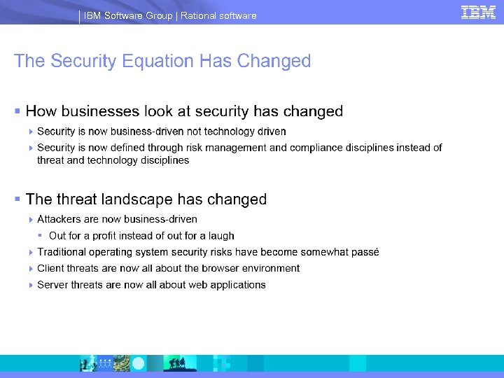 IBM Software Group | Rational software 