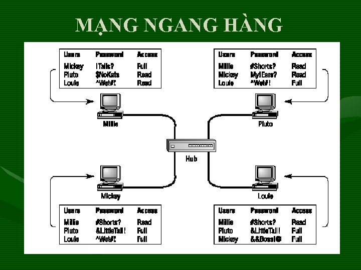 MẠNG NGANG HÀNG 