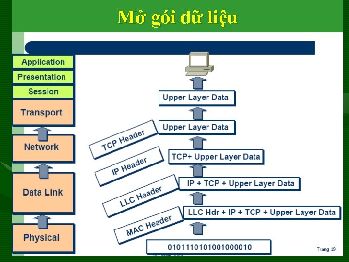 Mở gói dữ liệu 