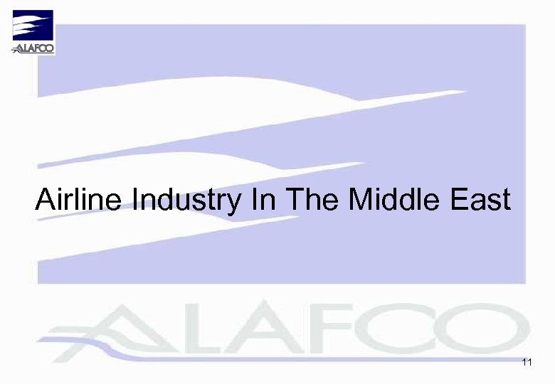 Airline Industry In The Middle East 11 