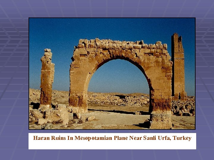 Haran Ruins In Mesopotamian Plane Near Sanli Urfa, Turkey 