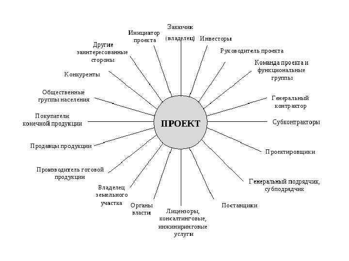 Анализ участников проекта