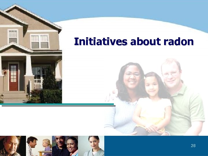 Initiatives about radon Question 28 