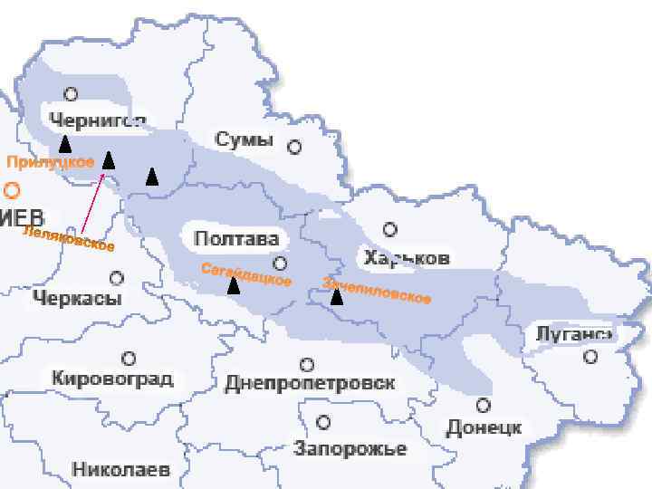 Прилуцкое Сагайд ацкое Зачепи ловско е 