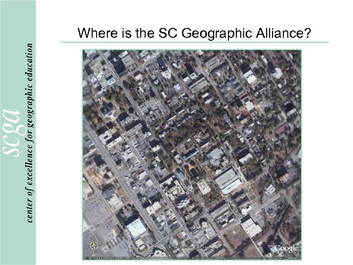 Where is the SC Geographic Alliance? 