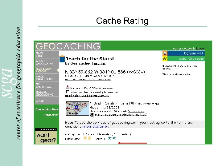 Cache Rating 